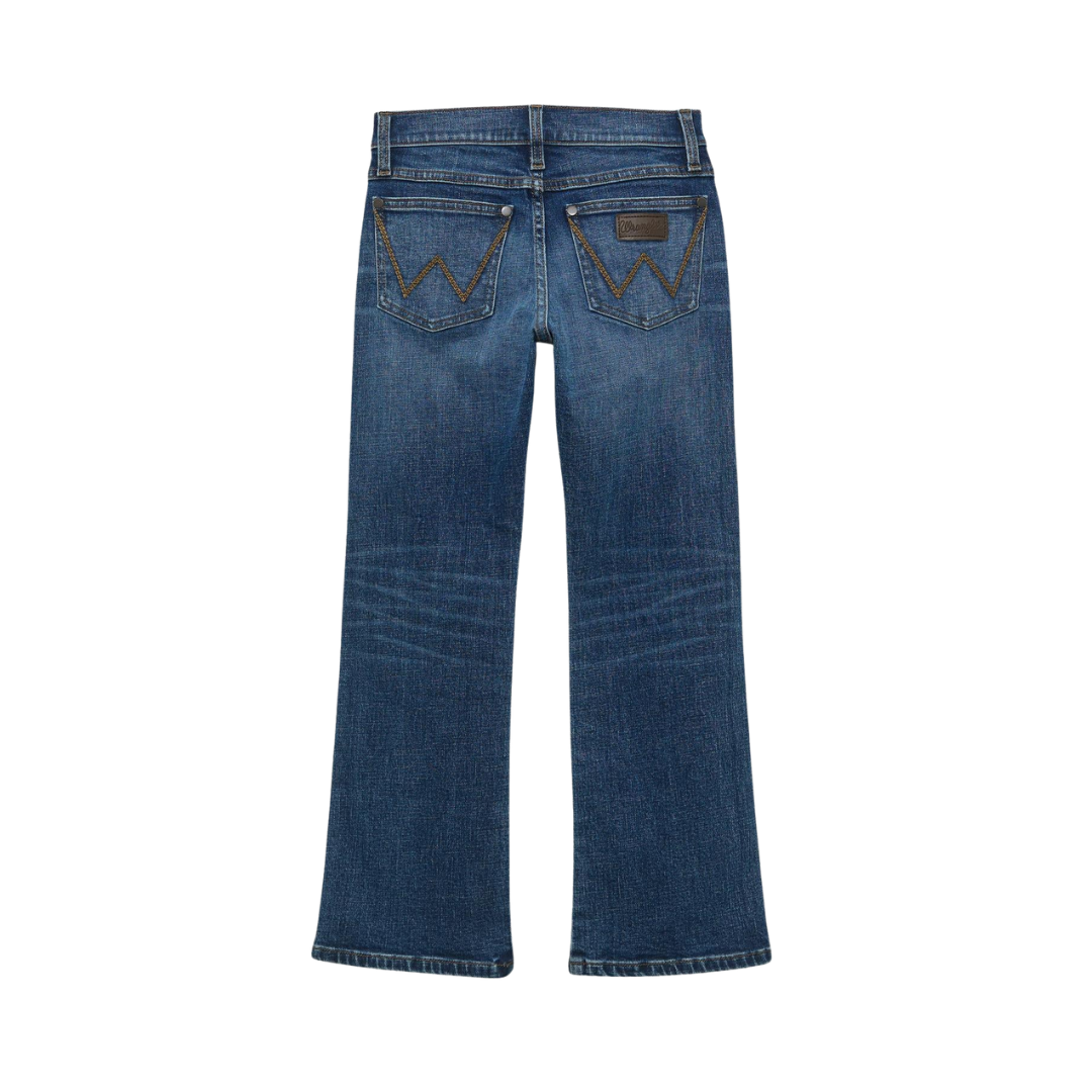 Wrangler Youth Boy's Retro Relaxed Bootcut Blue Jeans