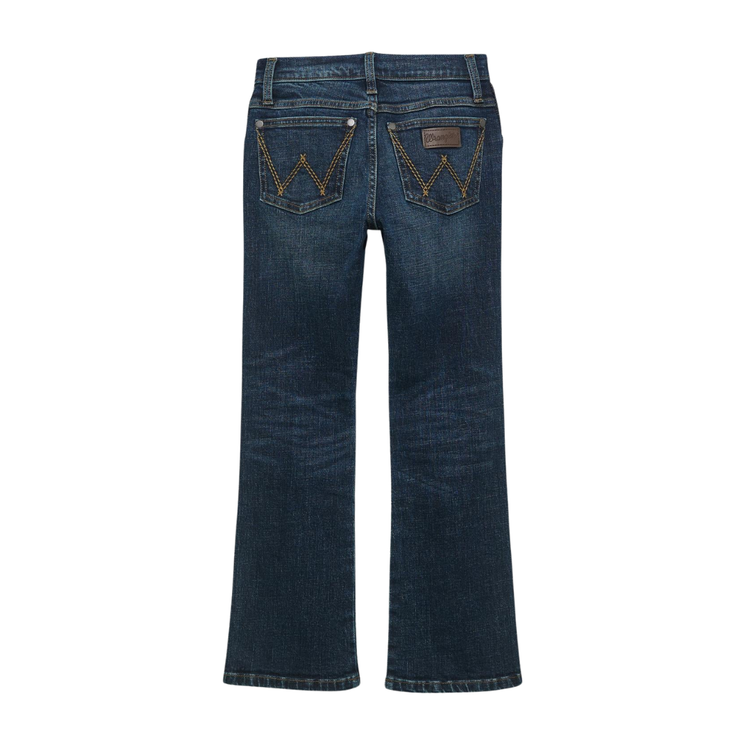 Wrangler Youth Boy's Retro Slim Bootcut Hayward Blue Jeans