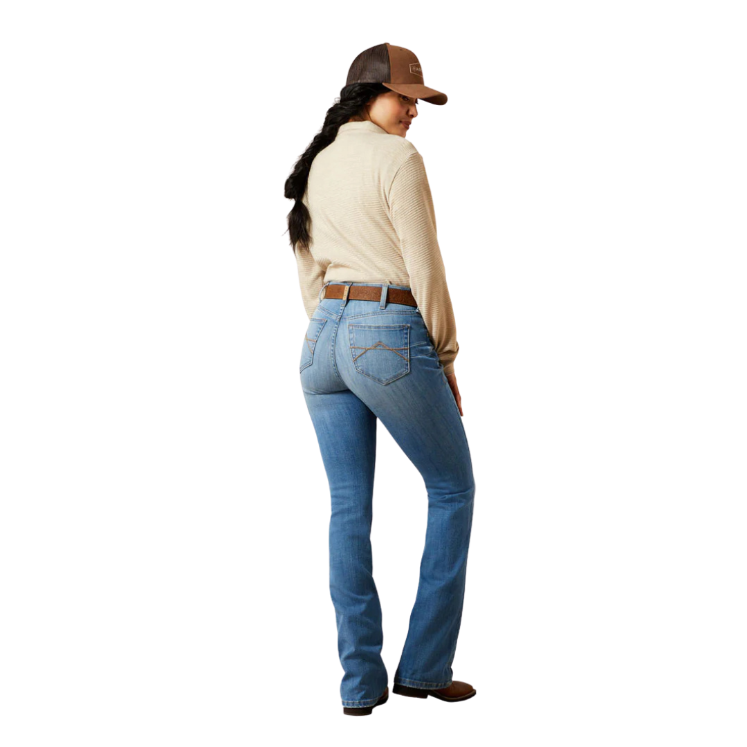 Ariat Women's Camellia High Rise Glendale Blue Jeans