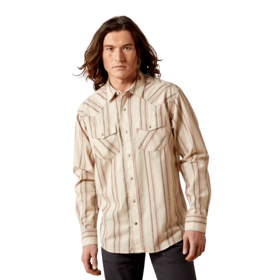 Ariat Men's Hines Retro Snap Multicolor Shirt
