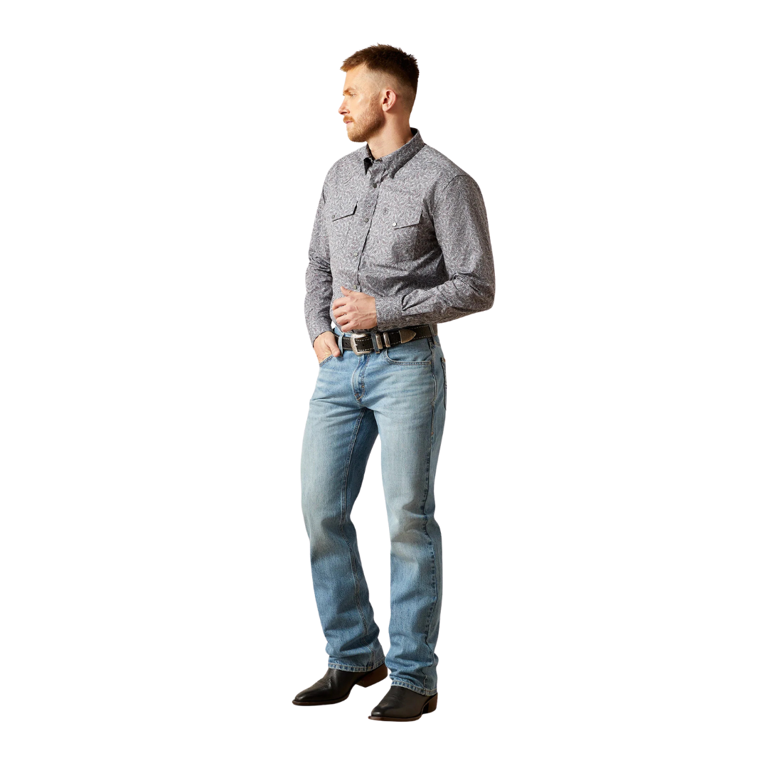 Ariat Men's M5 Gilroy Straight Leg Randy Blue Jeans