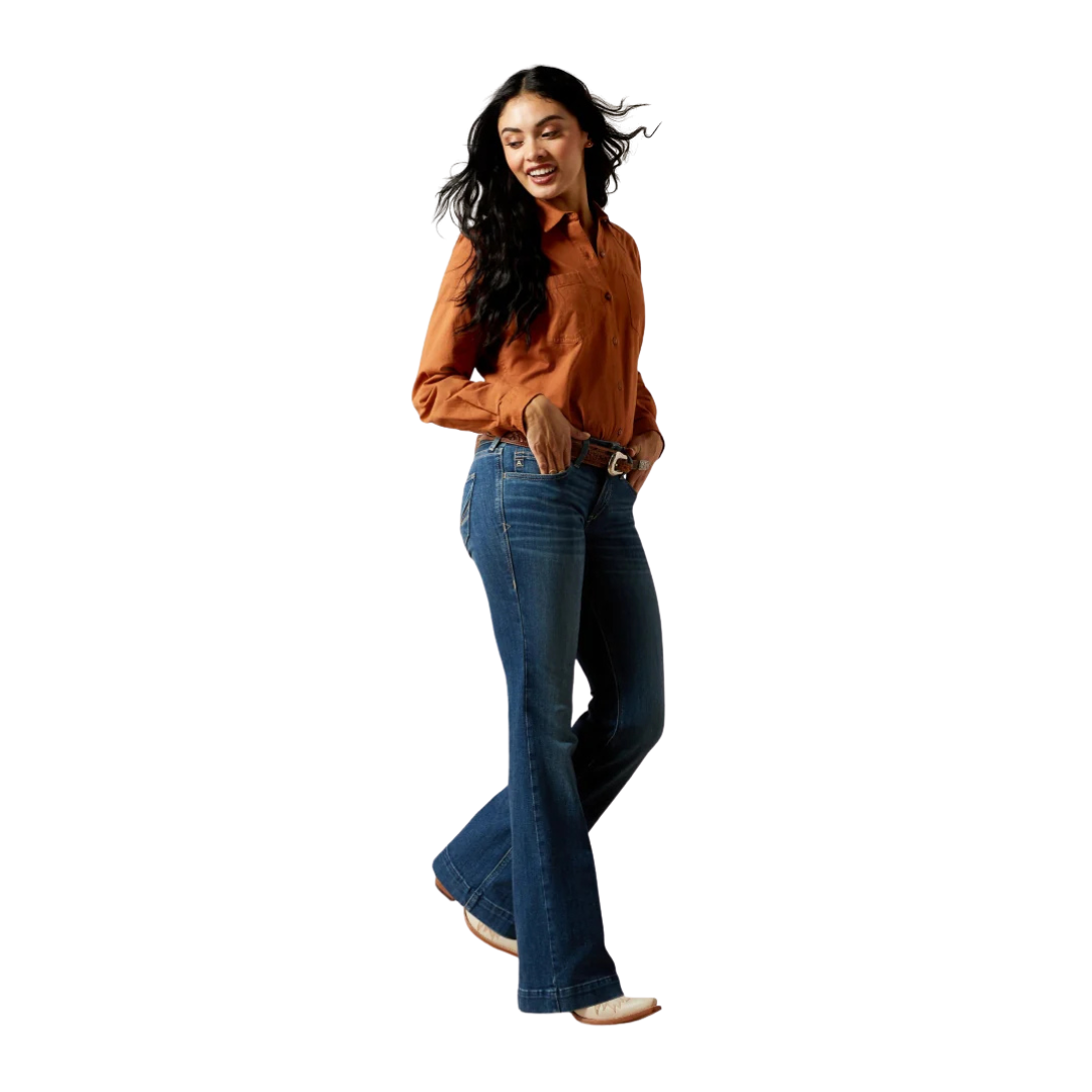 Ariat Women's Leslie Slim Trouser Vermont Blue Jeans