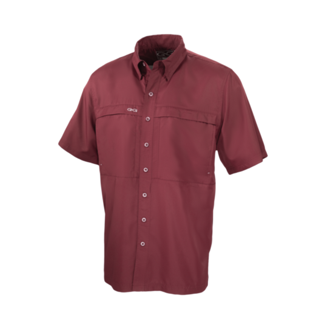 Gameguard Men's Microfiber Maroon Shirt