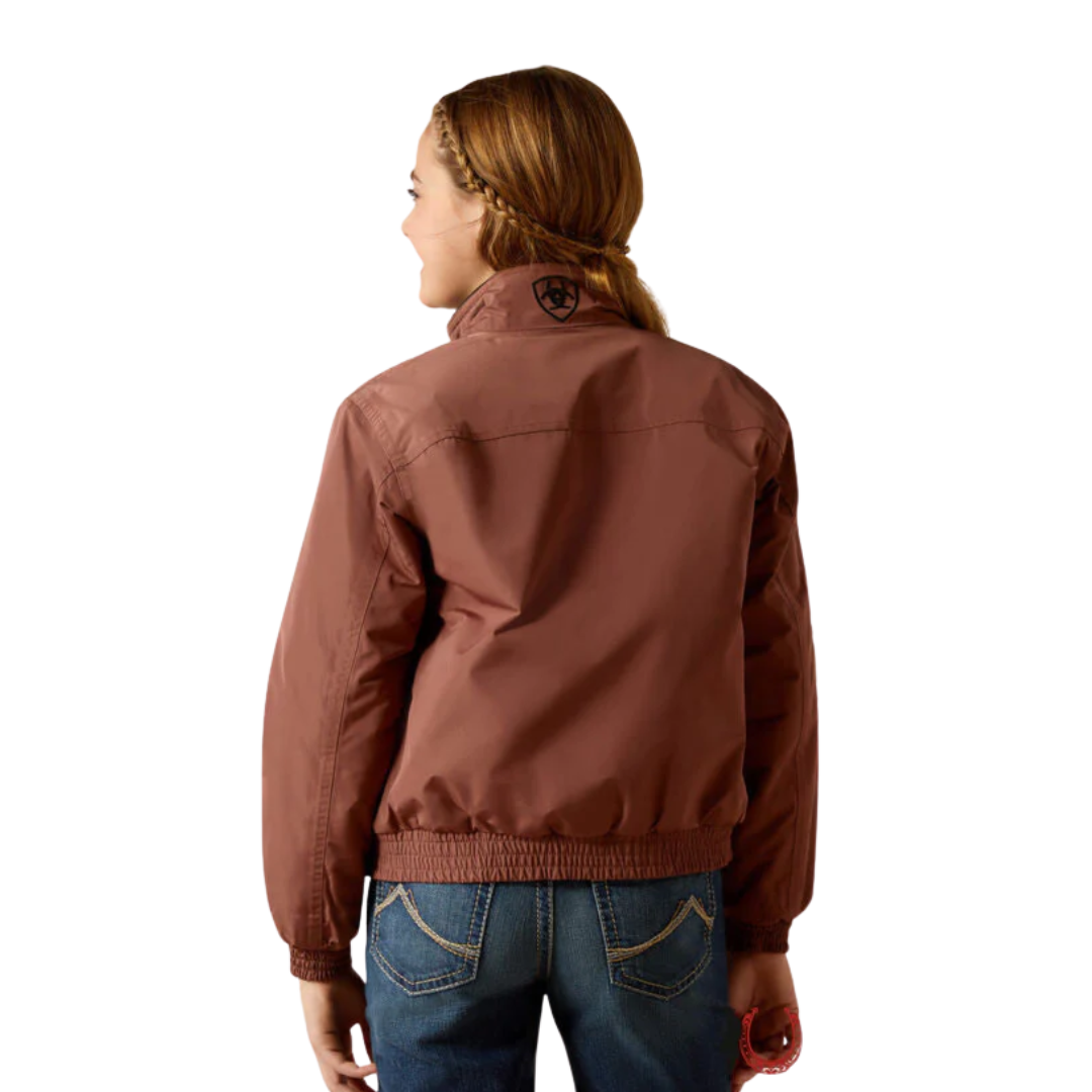 Ariat Youth Girl's Stable Insulated Marron Jacket
