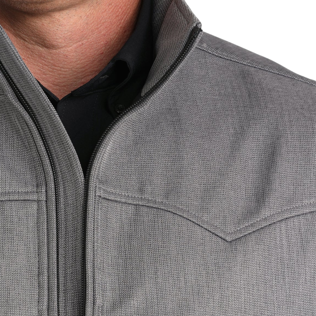 Cinch Men's Conceal Carry Bonded Grey Vest