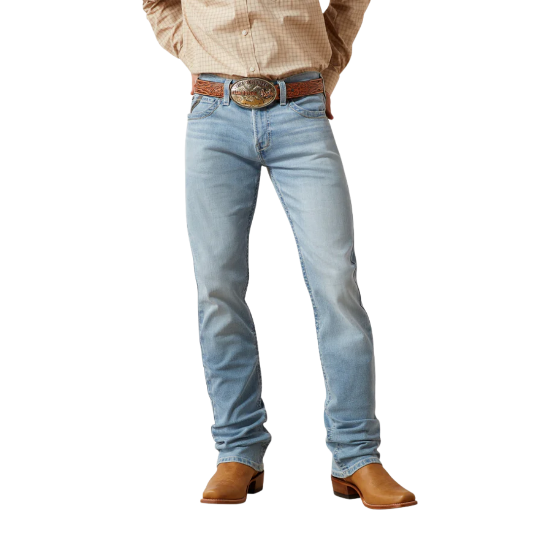 Ariat Men's M7 Slim Carver Straight Blue Jeans