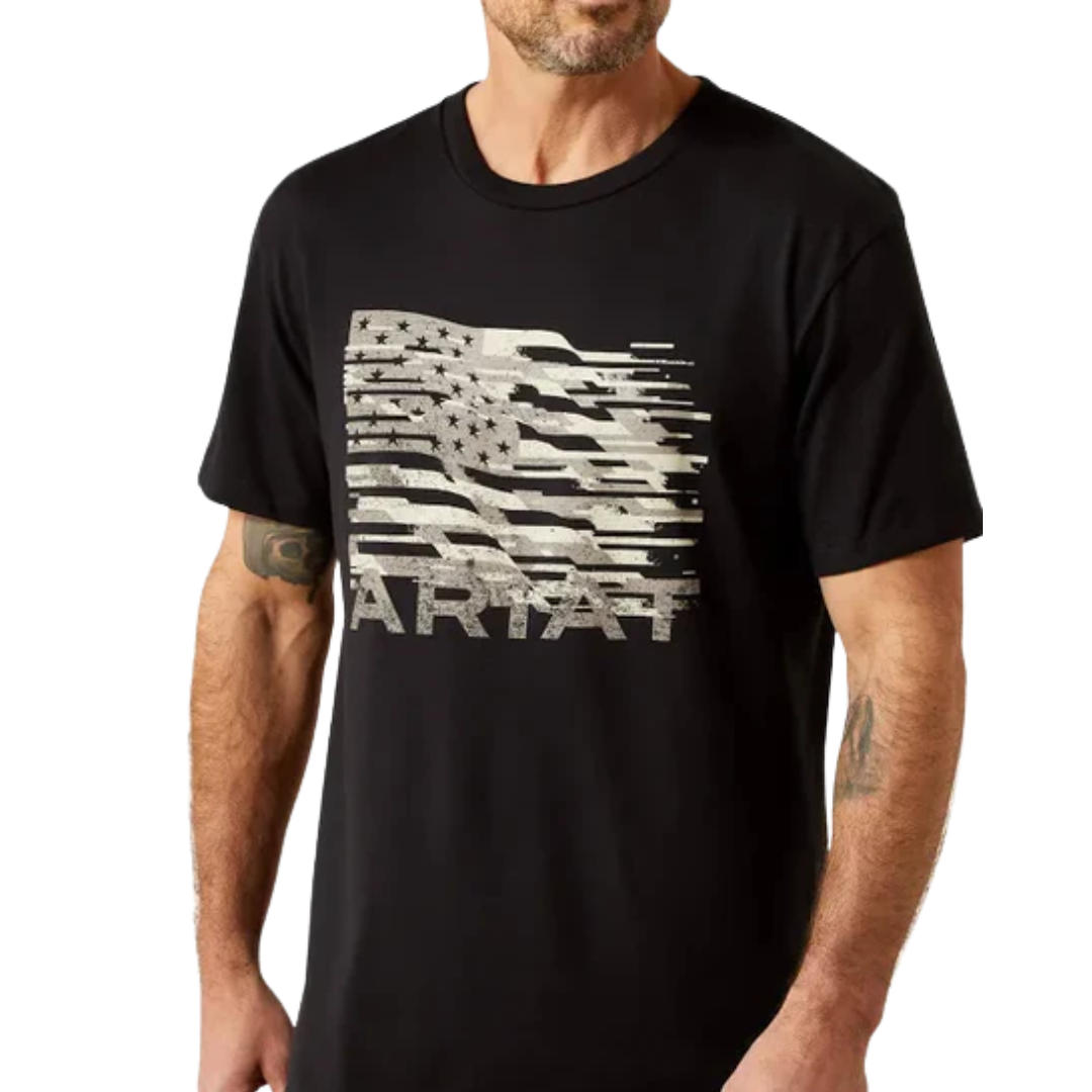 Ariat Men's Freedom Black Tee Shirt