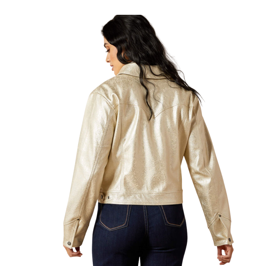 Ariat Women's Cropped Gold Jacket