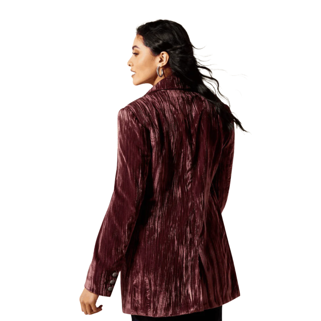 Ariat Women's Aura Port Royale Burgundy Blazer