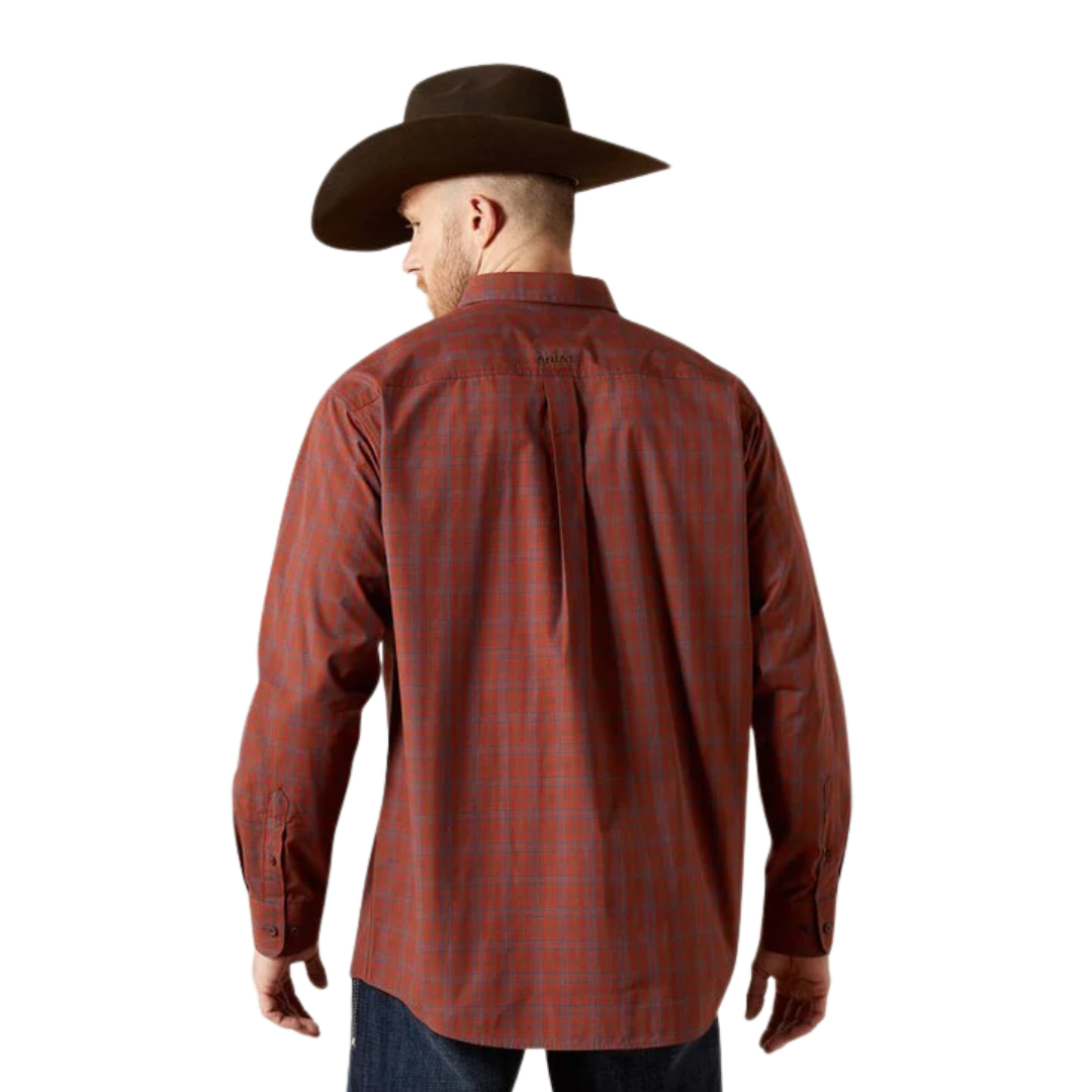 Ariat Men's Pro Series Wrenn Classic Navy Shirt
