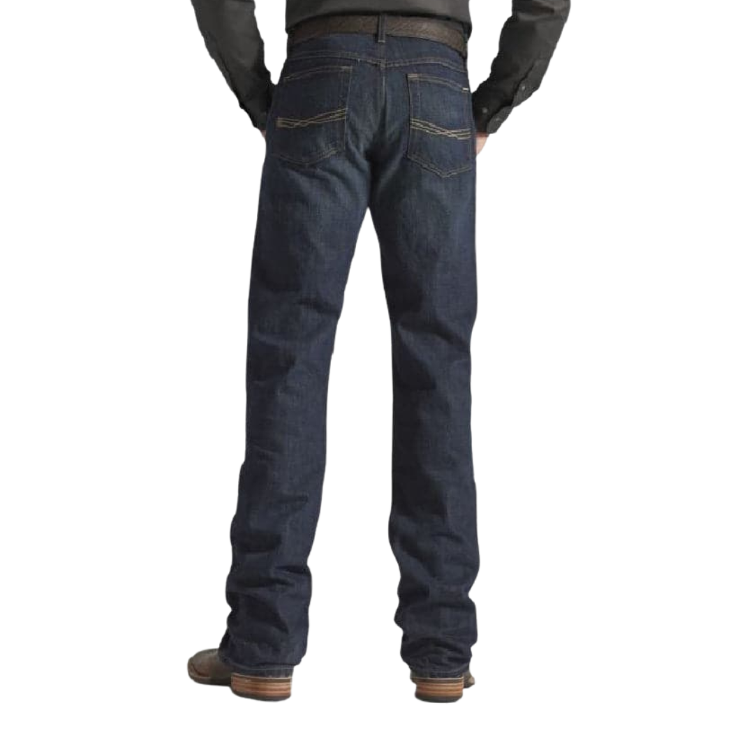 Ariat Men's Low Rise Boot Cut Roadhouse Blue Jeans