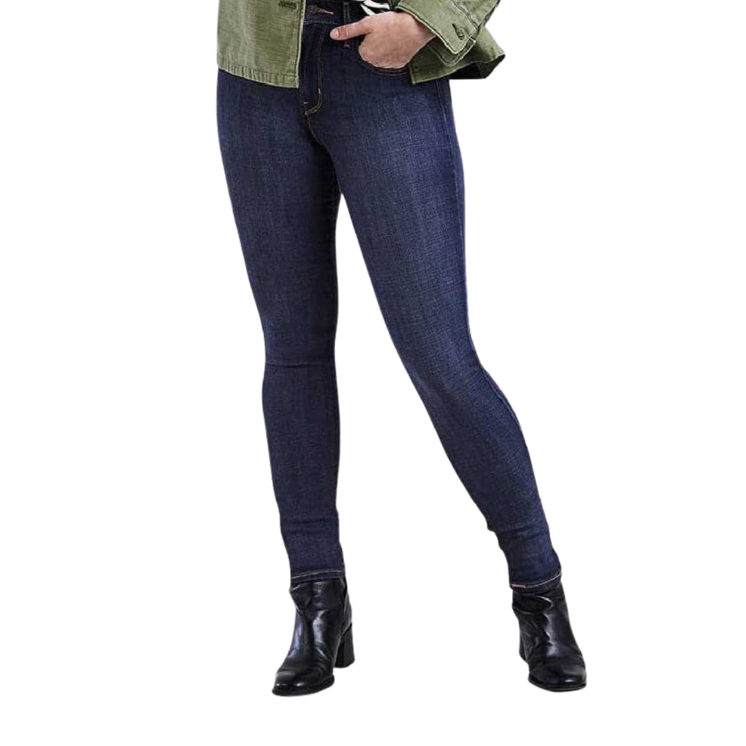 Levi Strauss Women's 721 Skinny Blue Jeans