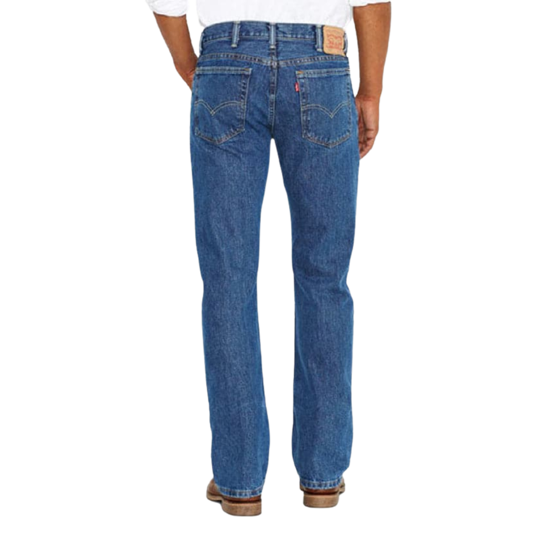 Levi Strauss Men's 517 Boot Cut Blue Jeans