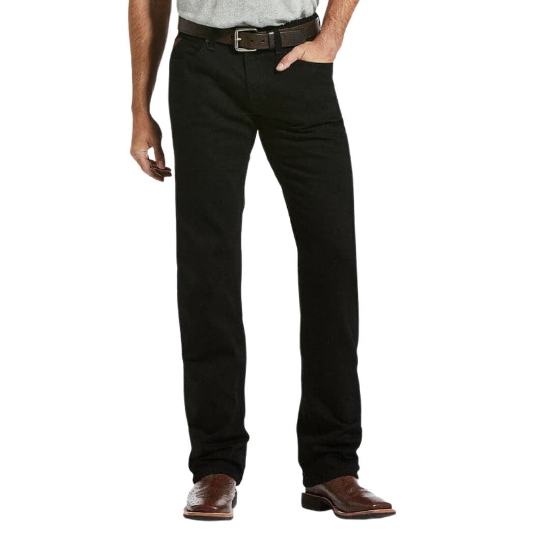 Ariat Men's M5 Slim Stretch Legacy Stackable Black Jeans