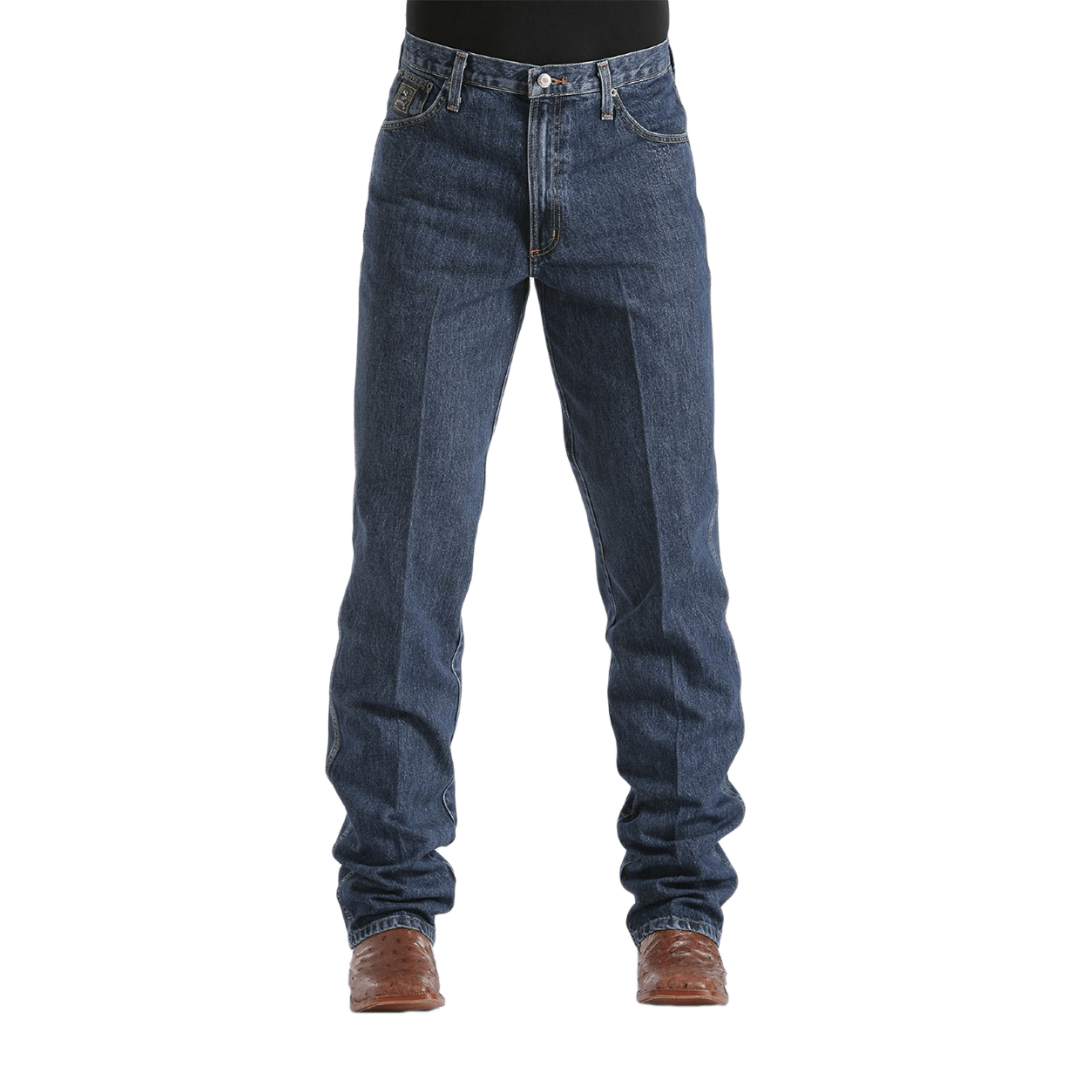 Cinch Men's Green Label Slim Fit Blue Jeans