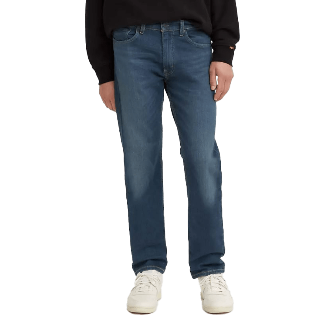 Levi Strauss Men's Regular Fit Roth Straight Blue Jeans
