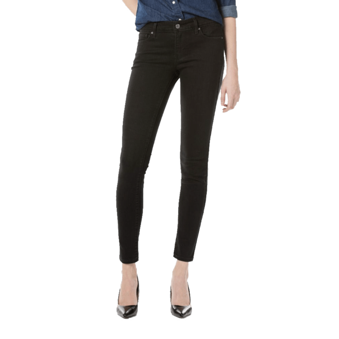 Levi Strauss Women's 711 Skinny Black Jeans