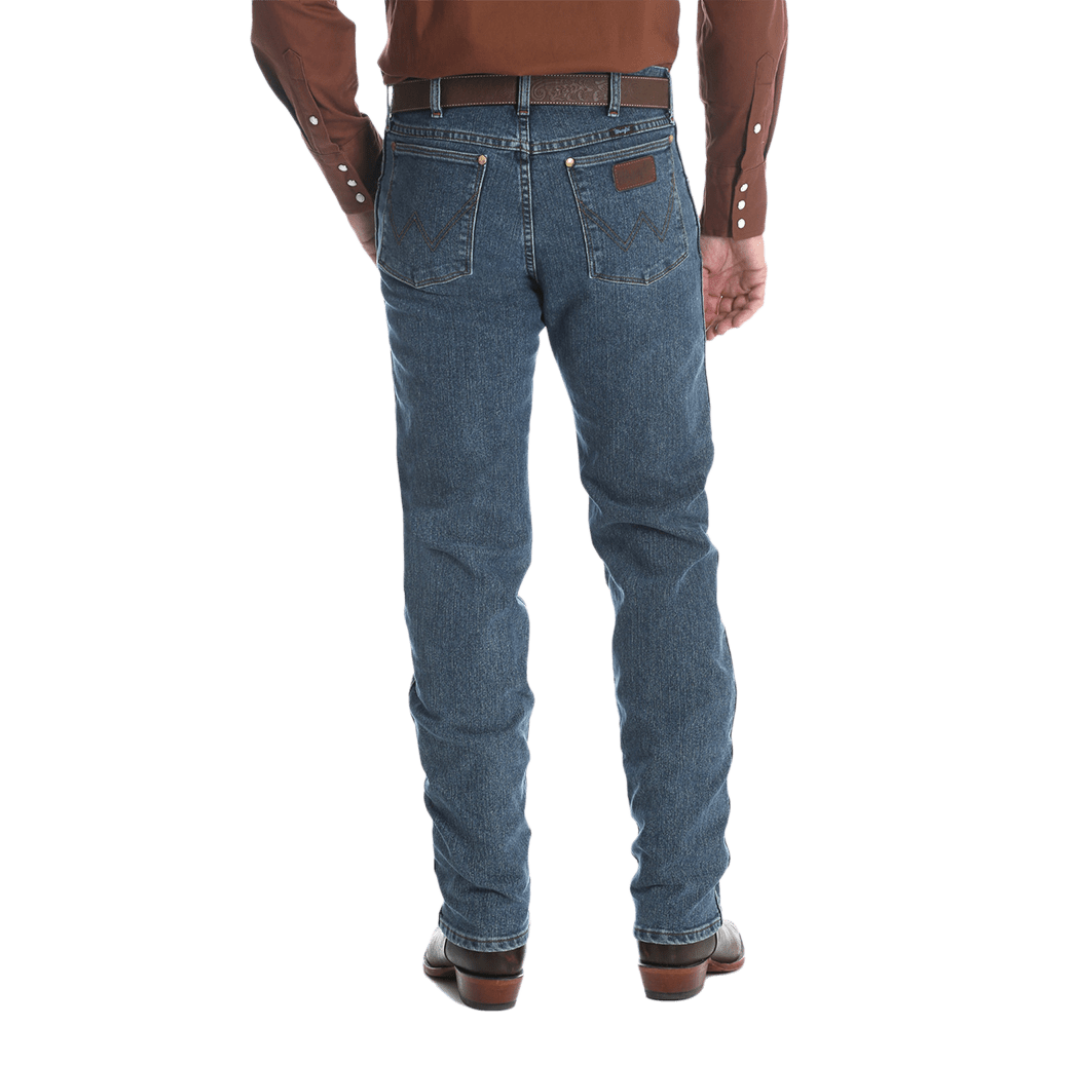 Wrangler Men’s Premium Performance Cowboy Blue Jeans