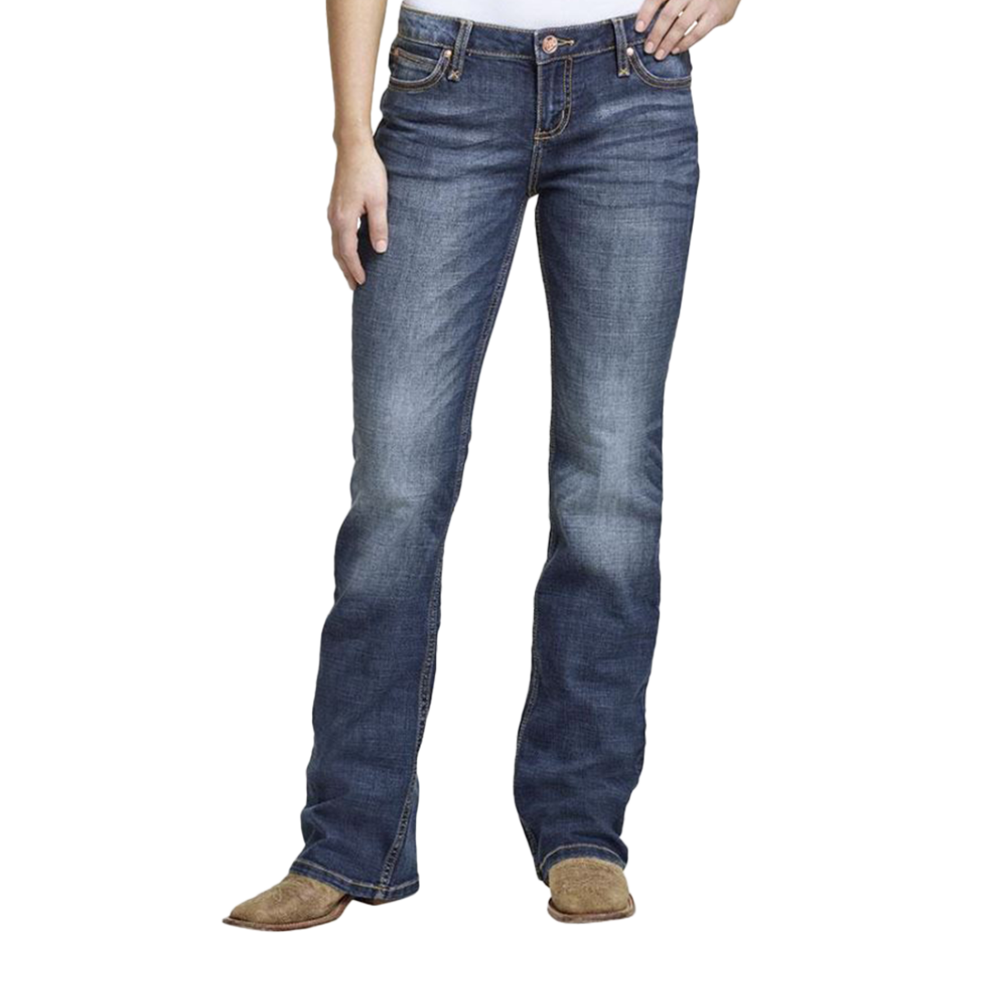 Wrangler Women's Retro Mae Bootcut Blue Jeans