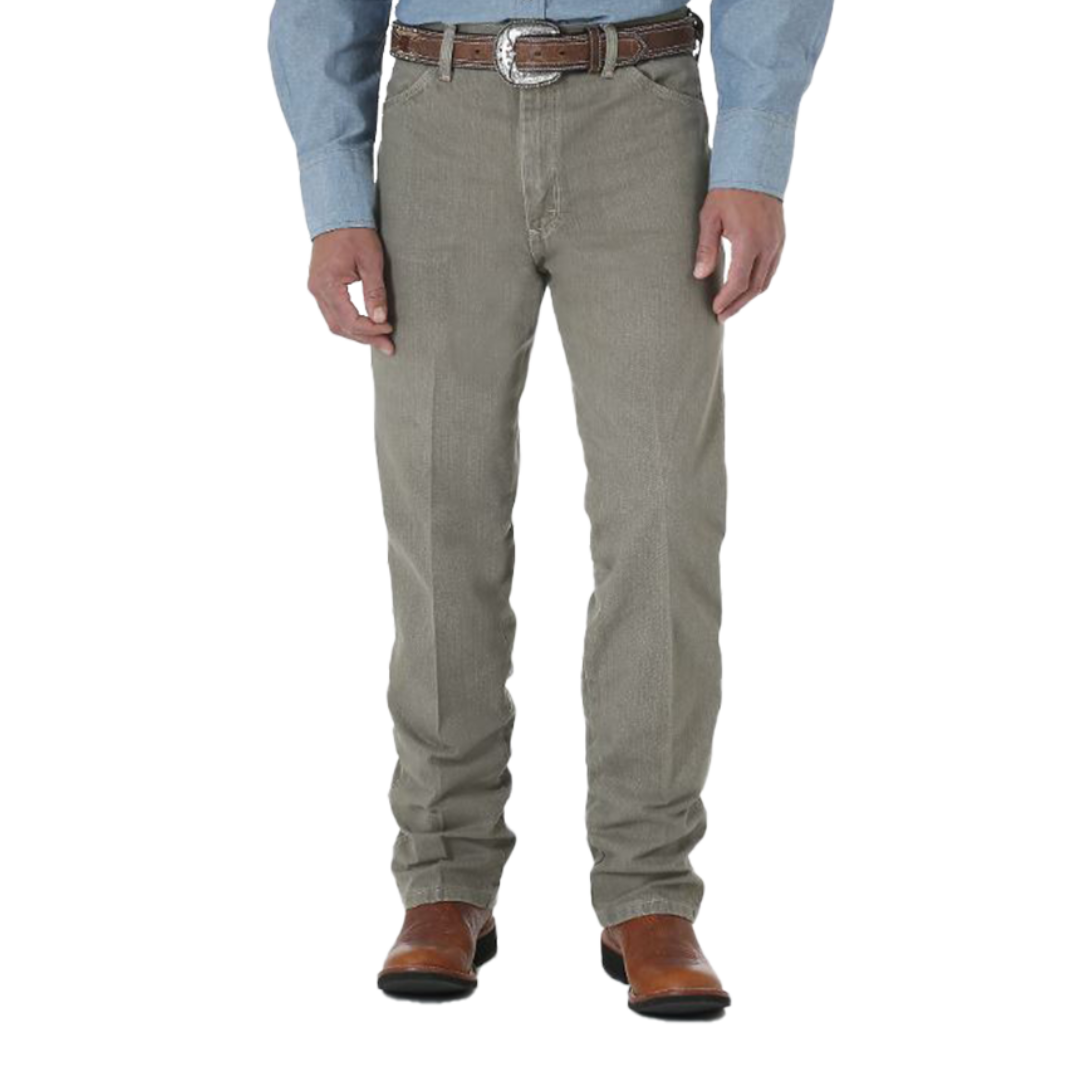 Wrangler Men's Vintage Denim Light Brown Jeans