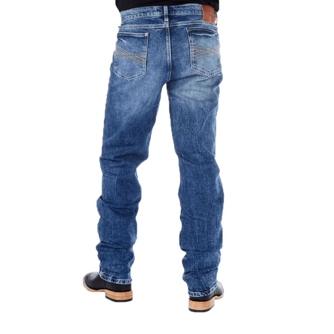 Wrangler Men's 20x Slim Fit Straight Blue Jeans