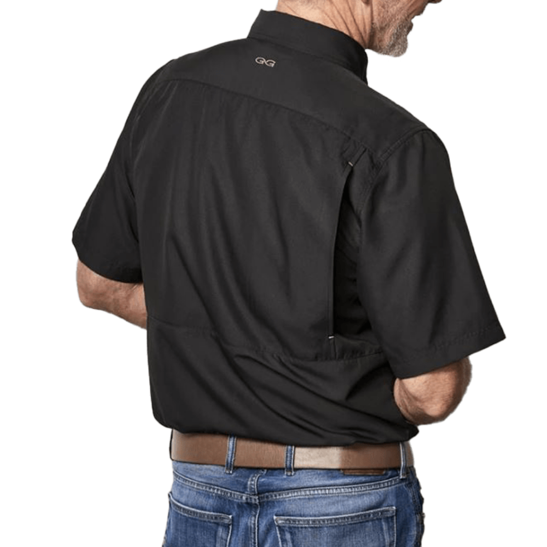 Gameguard Men's Caviar Microfiber Black Shirt