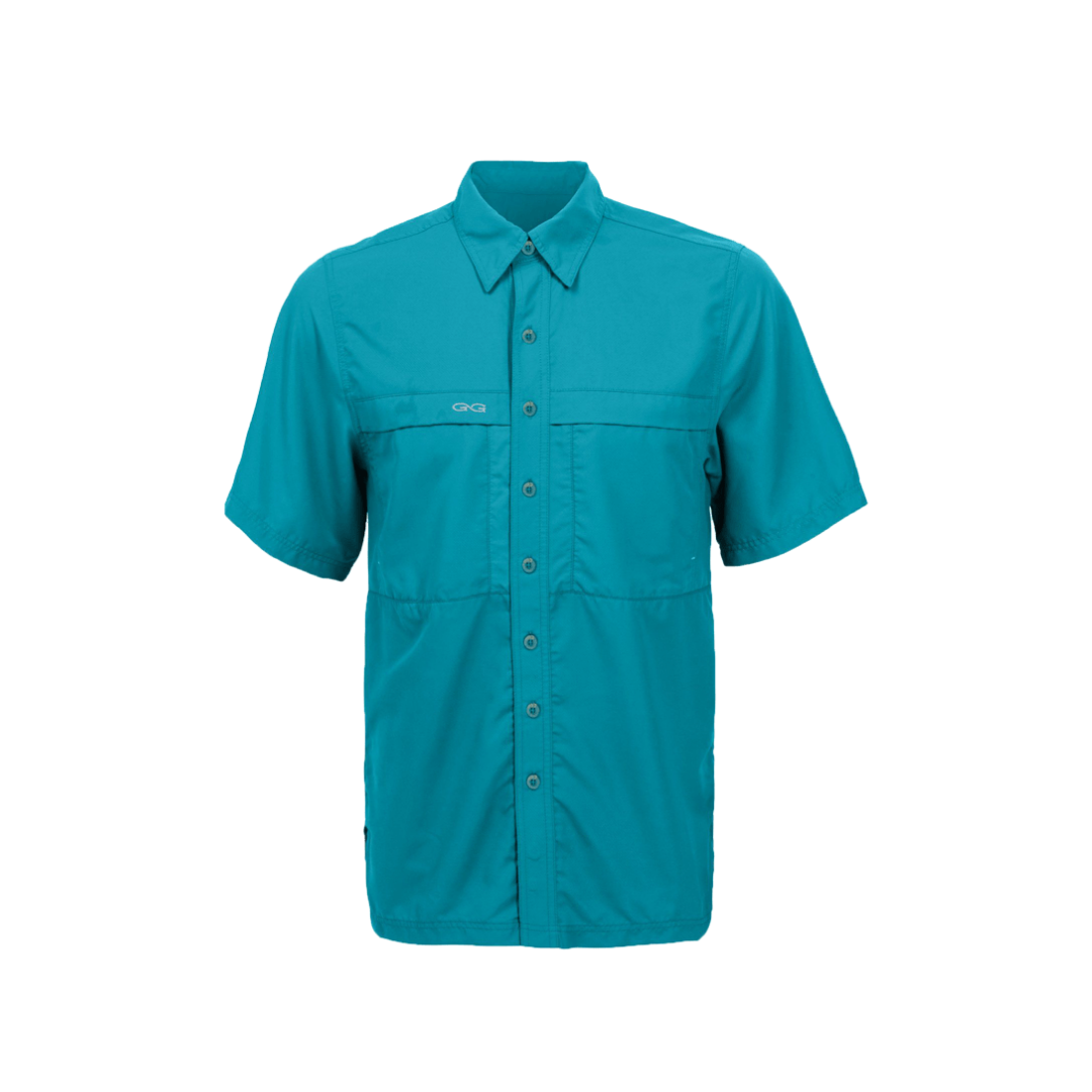 Gameguard Men's Mahi Microfiber Blue Shirt - Extra Big