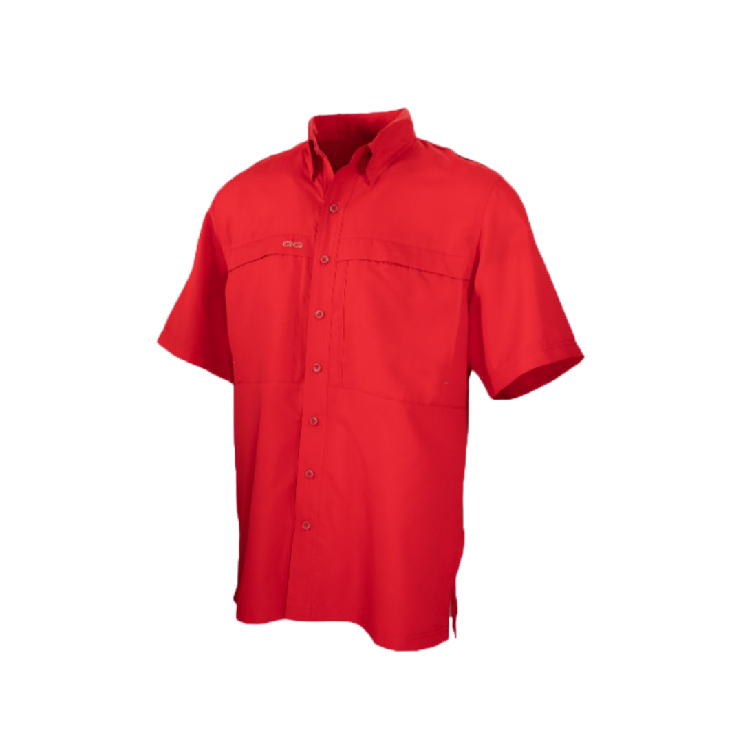 Gameguard Men's Short Sleeve Red Shirt - Extra Big