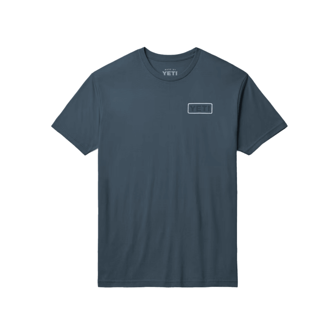 Yeti Men's Horse Canyon Short Sleeve Indigo Tee Shirt