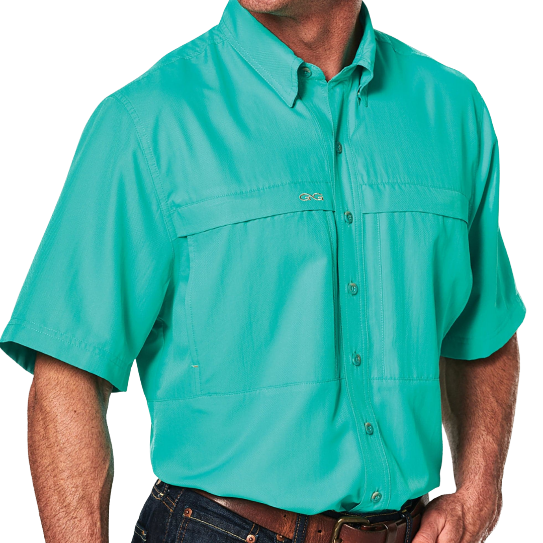 Gameguard Men's Short Sleeve Caribbean Shirt - Big & Tall