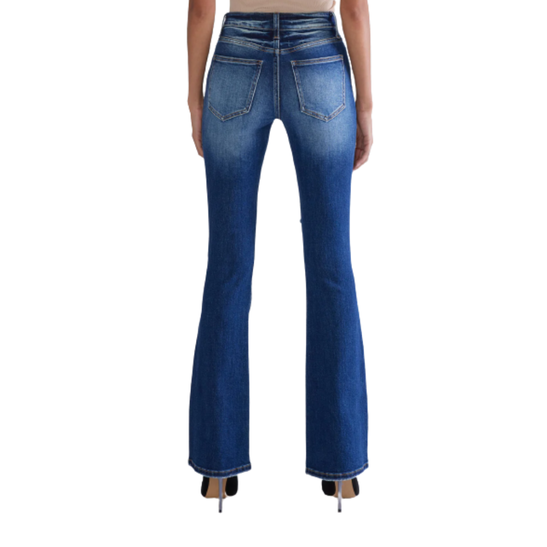 Ceros Women's Bella Bootcut Monterey Blue Jeans