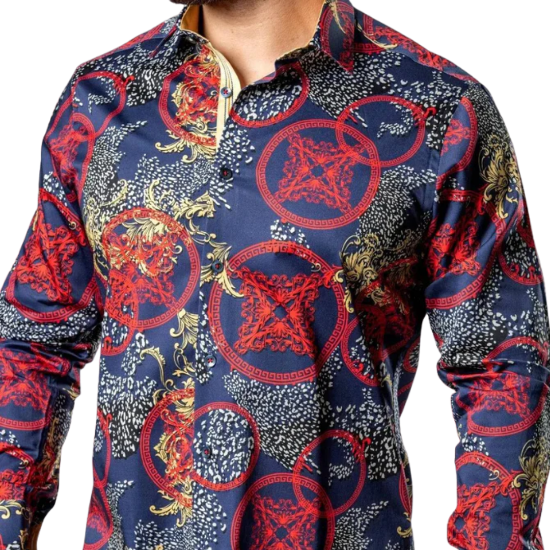 Ranger's Usa Men's Rafael Amaya Luxury Multicolor Shirt