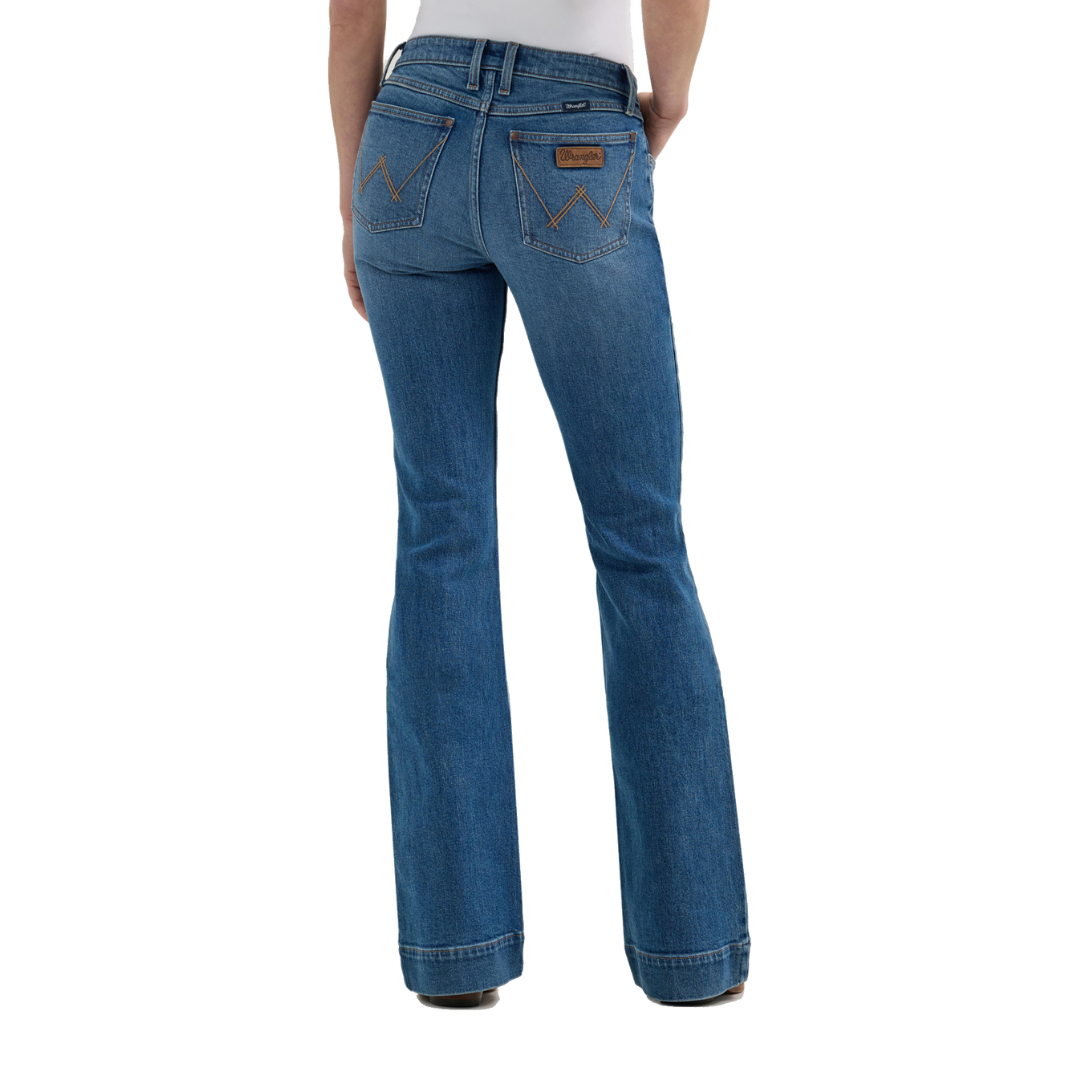 Wrangler Women's Retro Blue Jeans