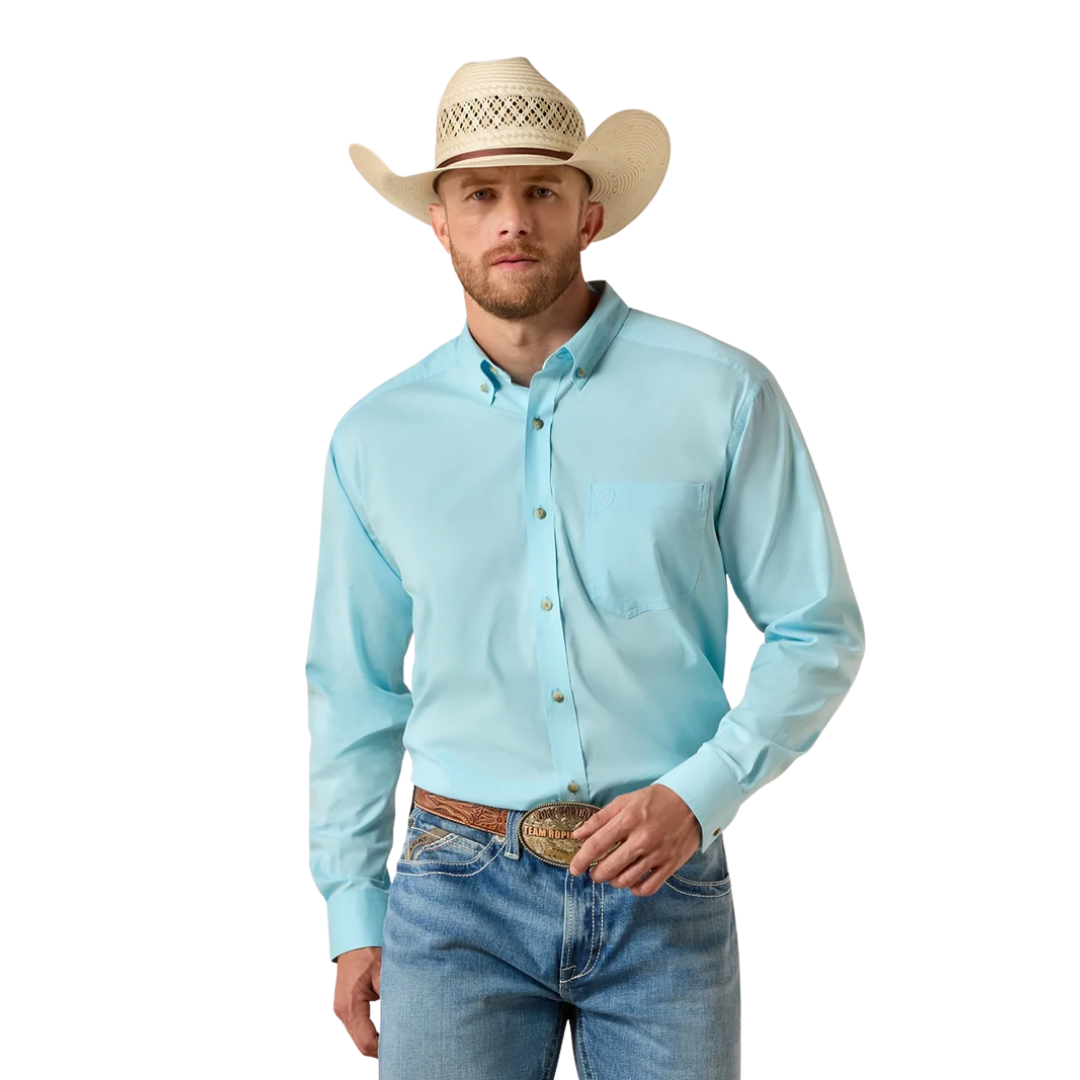 Ariat Men's Everything Crystal Blue Shirt