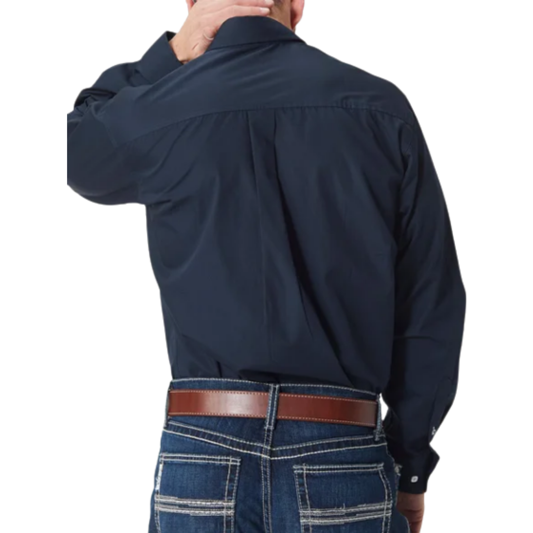 Cinch Men's Oxford Weave Classic Blue Shirt