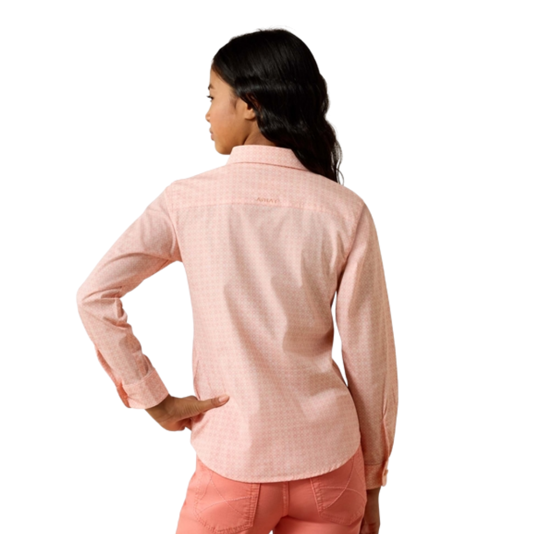 Ariat Youth Girl's Kirby Pink Shirt