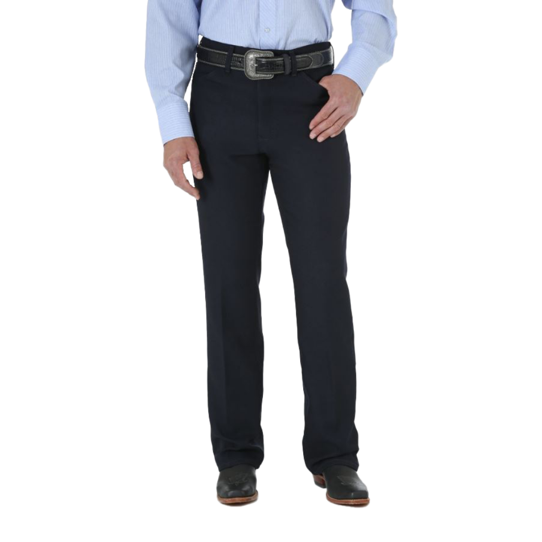 Wrangler Men's Wrancher Navy Dress Jeans - Big