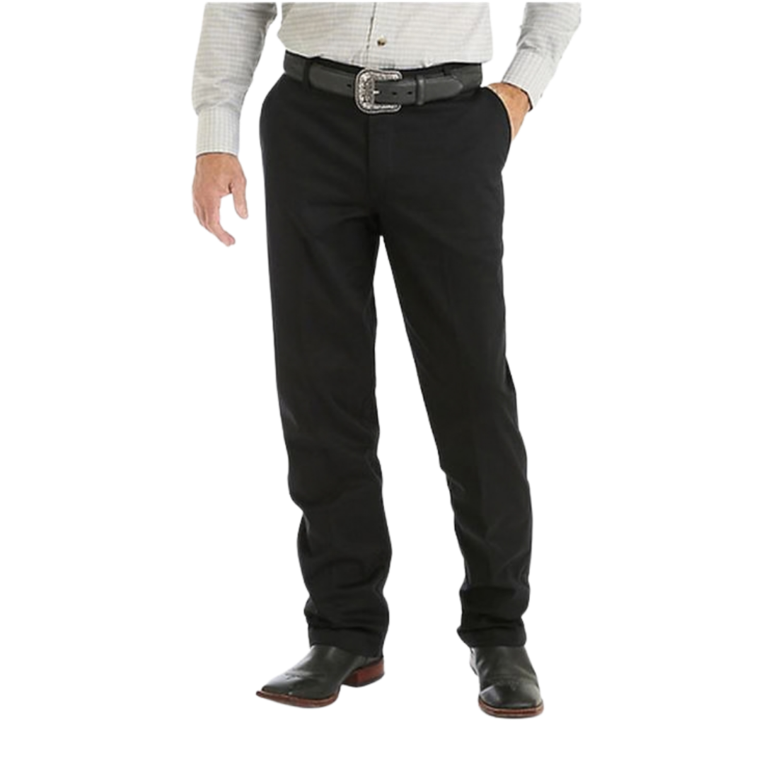 Wrangler Men's Flat Front Relaxed Casual Pant