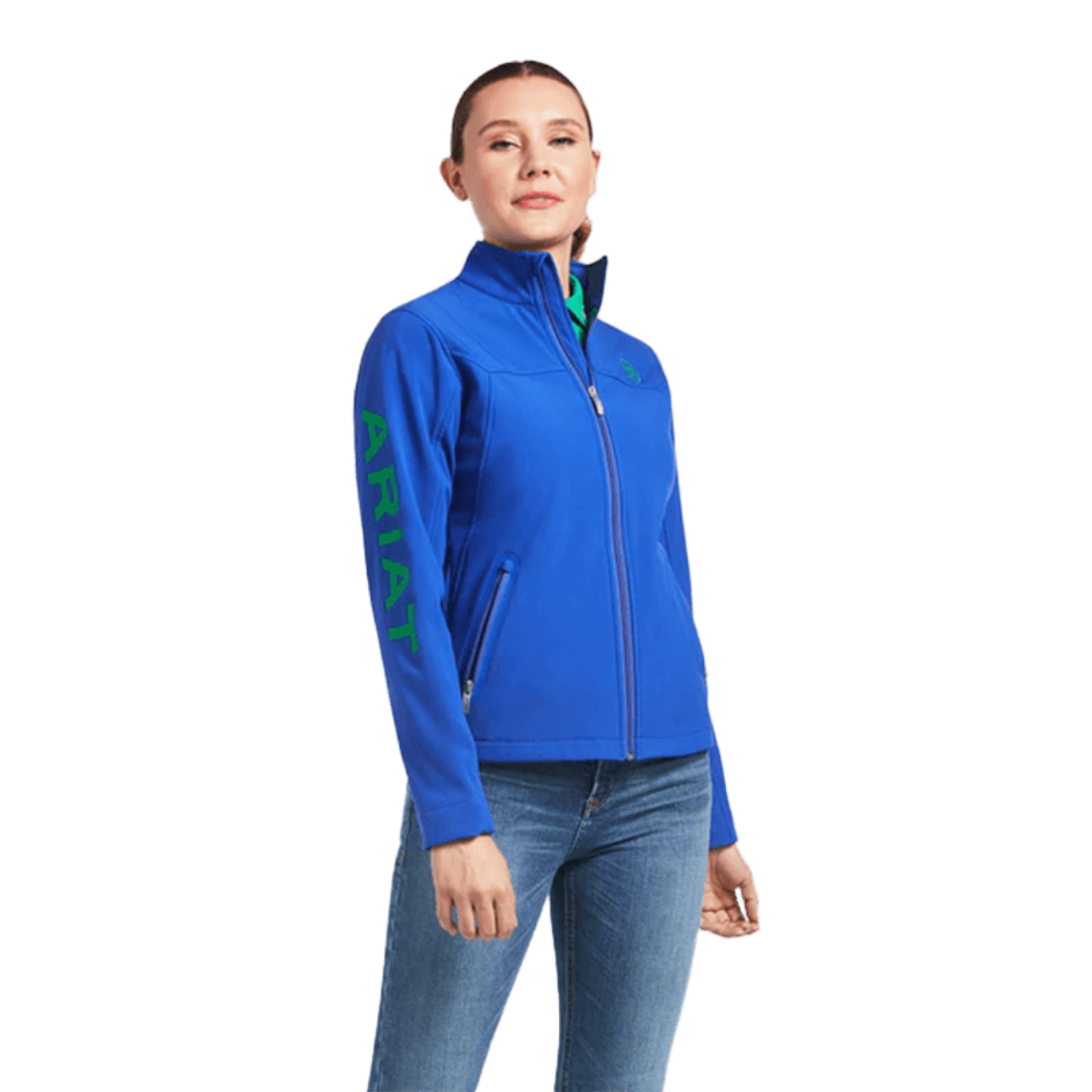 Ariat Women's New Team Mazarine Softshell Blue Jacket