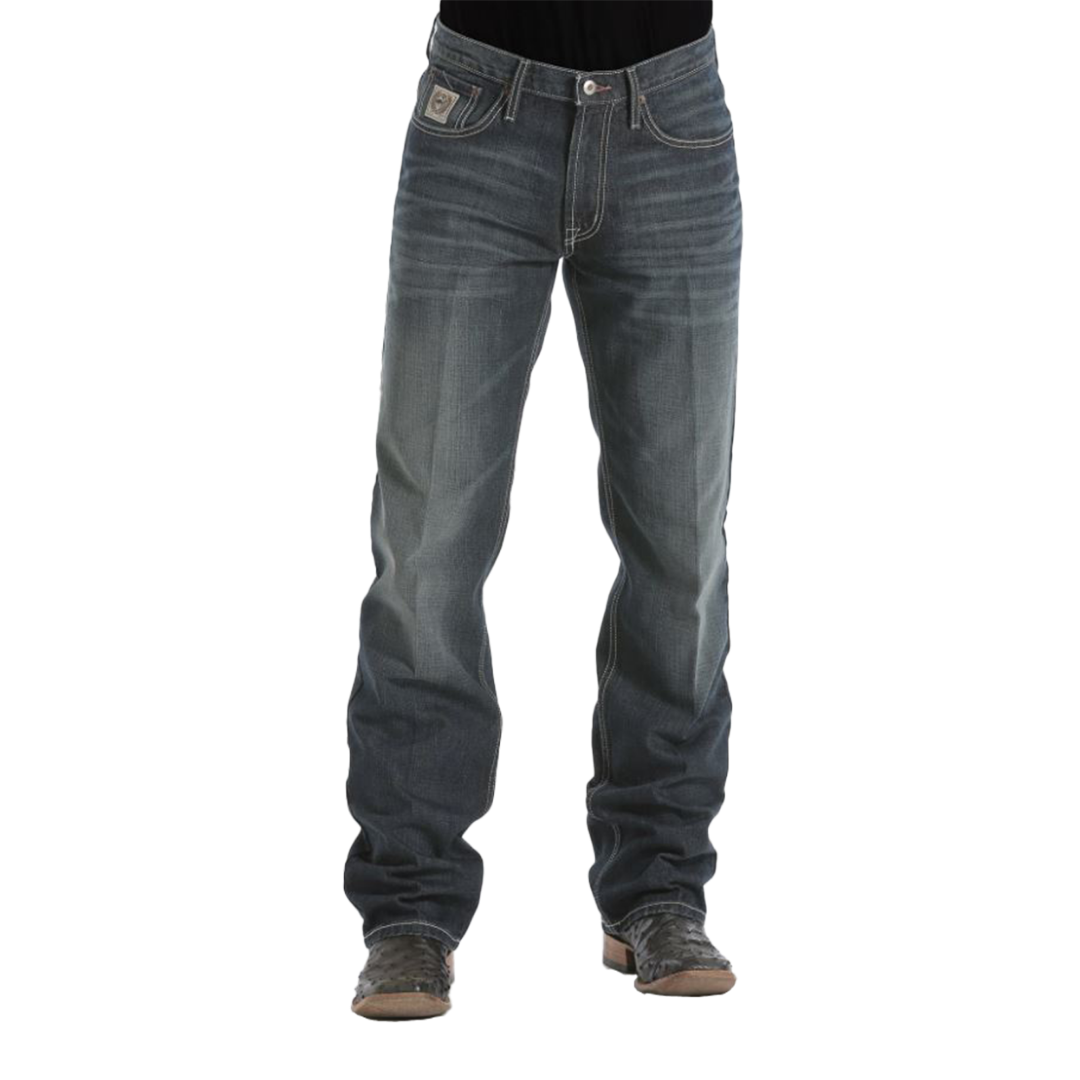 Cinch Men's Relaxed Fit White Label Blue Jeans