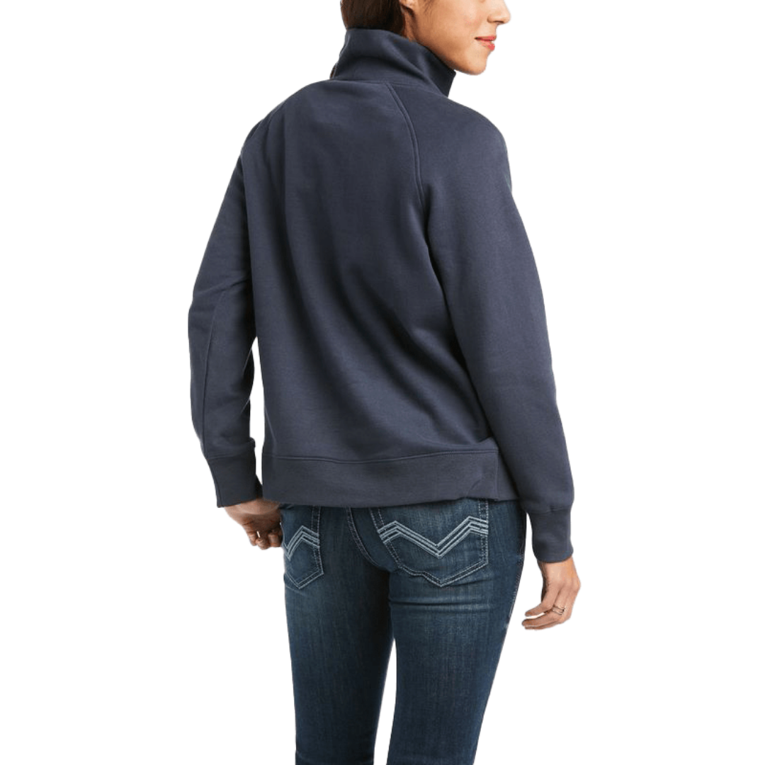 Ariat Women's Real Crossover India Blue Sweatshirt