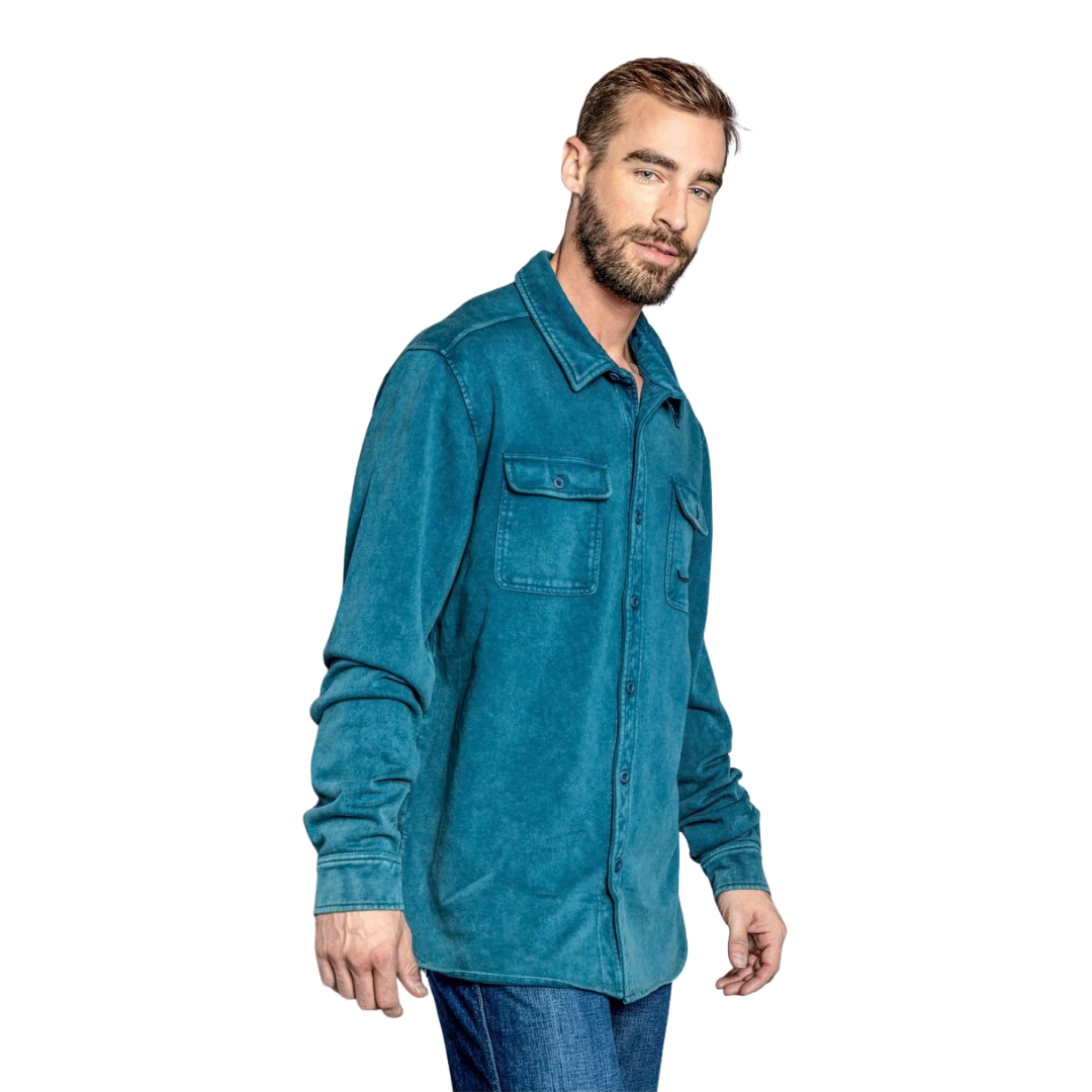 Kimes Ranch Men's Ft Work Navy Shirt