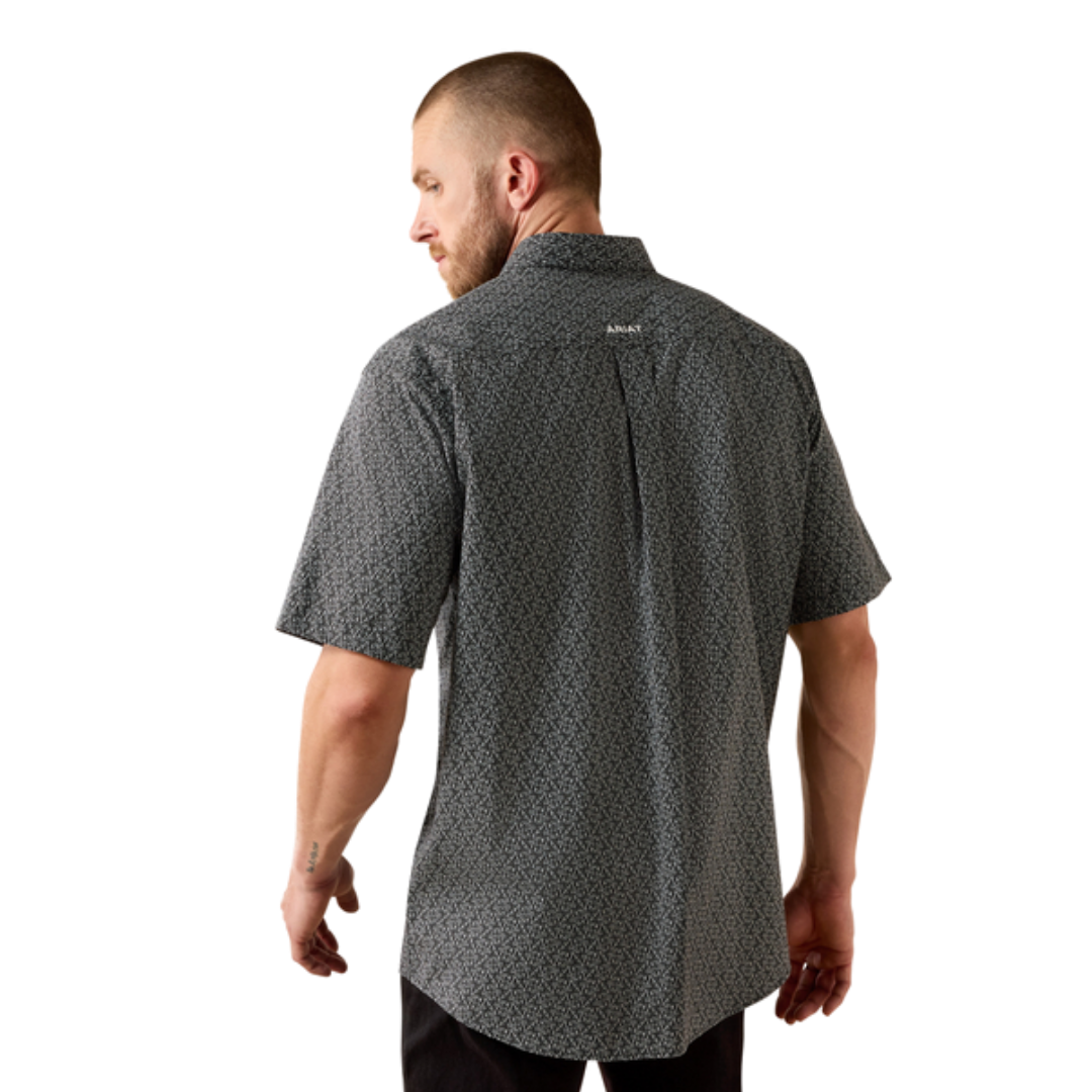 Ariat Men's Tru Classic Tossed Vines Black Shirt