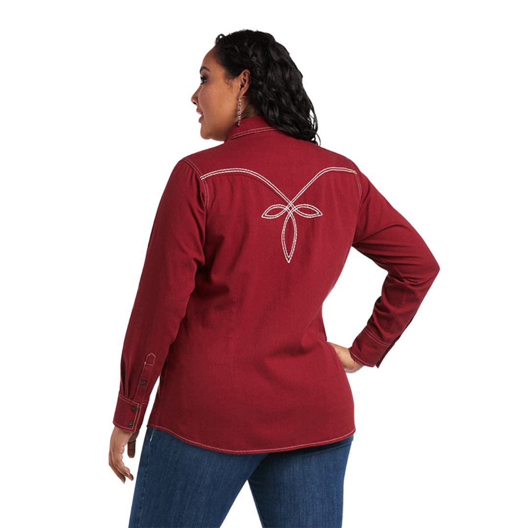 Ariat Women's Real Classic Twill Rhubarb Shirt