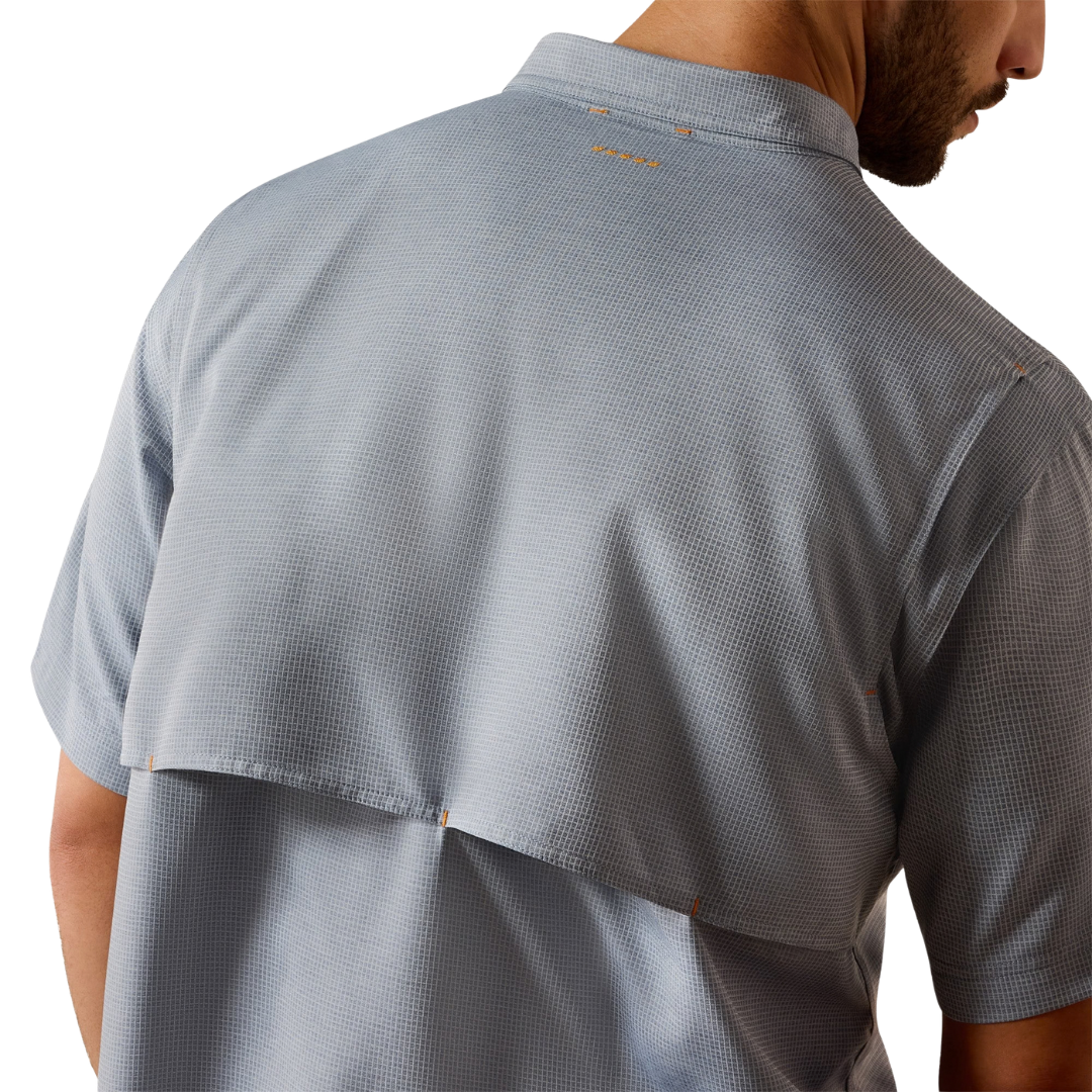 Ariat Men's Rebar Tough Work Blue Shirt