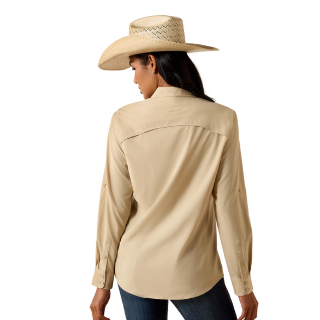 Ariat Women's Pepper Cooling Light Brown Shirt