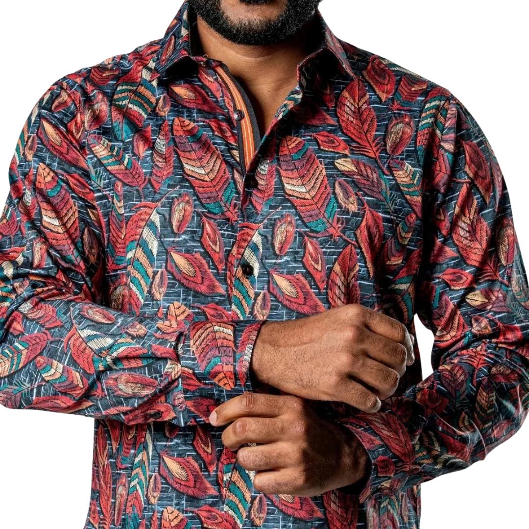Ranger's Usa Men's Rafael Amaya Luxury Multicolor Shirt