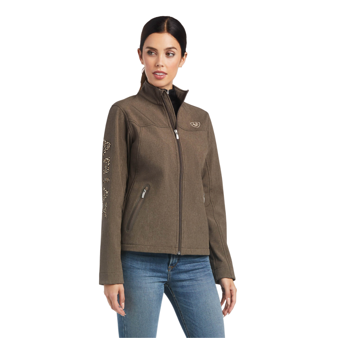 Ariat Women's New Team Softshell Brown Jacket