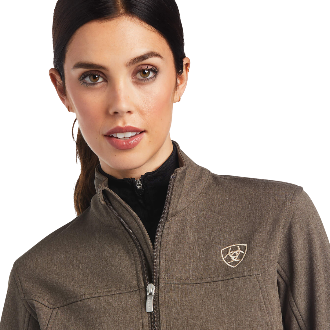 Ariat Women's New Team Softshell Brown Jacket