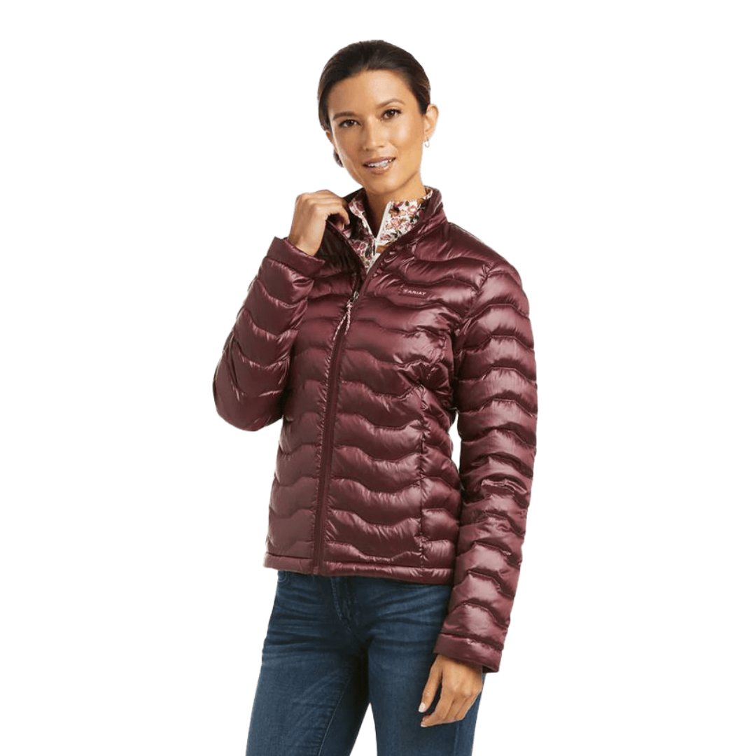 Ariat Women's Ideal 3.0 Iridescent Windsor Wine Jacket